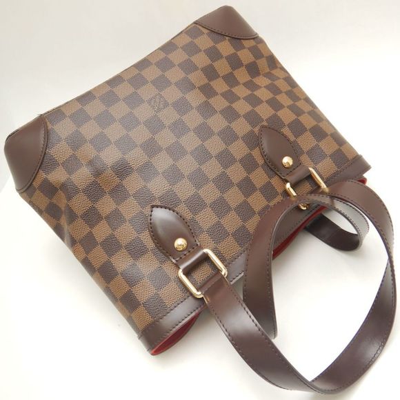 LOUIS VUITTON Authentic Brown Damier Tote Bag - Picture 3 of 10